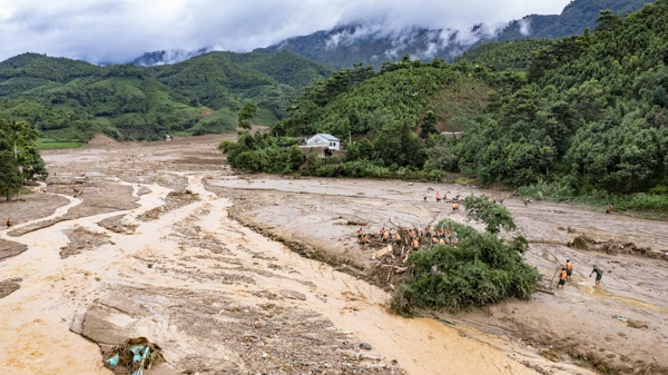 Thụy Sĩ hỗ trợ Việt Nam 1 triệu franc khắc phục hậu quả bão Yagi