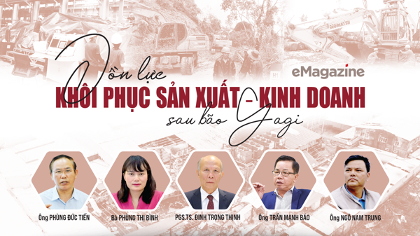 Dồn lực khôi phục sản xuất – kinh doanh sau bão Yagi