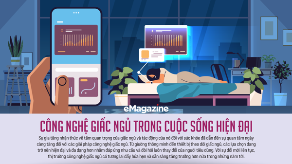 Công nghệ giấc ngủ trong cuộc sống hiện đại