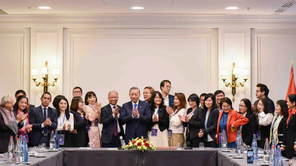 Tổng Bí thư, Chủ tịch nước Tô Lâm khẳng định vai trò của trí thức kiều bào thuộc cộng đồng Pháp ngữ