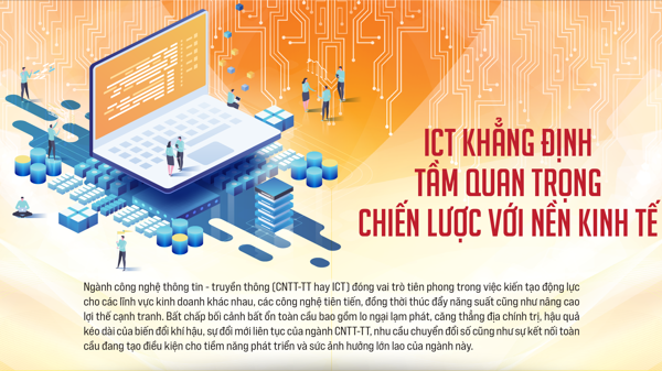 ICT khẳng định tầm quan trọng chiến lược với nền kinh tế