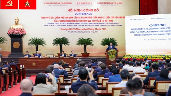 Chính phủ thực hiện 49 nhóm nhiệm vụ, giải pháp để xây dựng trung tâm tài chính quốc tế