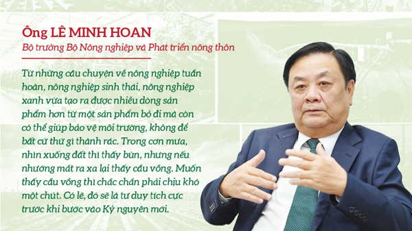 Bộ trưởng Lê Minh Hoan: Nông nghiệp cần vươn tới giá trị cao hơn