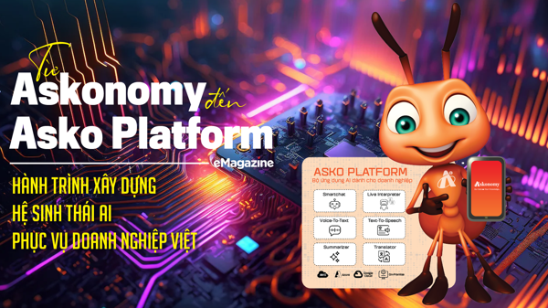 Từ Askonomy đến Asko Platform - Hành trình xây dựng hệ sinh thái AI phục vụ doanh nghiệp Việt