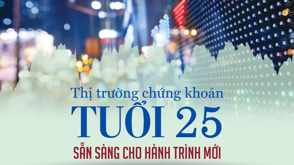 Thị trường chứng khoán tuổi 25: Sẵn sàng cho hành trình mới