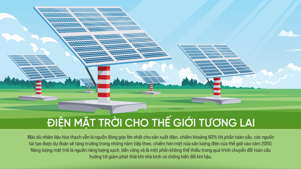 Điện mặt trời cho thế giới tương lai