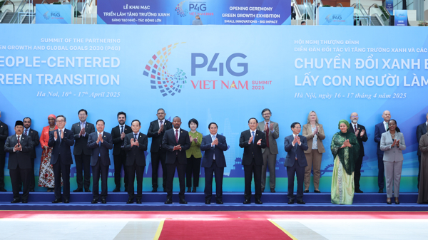 Việt Nam khai mạc Hội nghị Thượng đỉnh P4G 2025: Định hình tương lai xanh lấy con người làm trung tâm