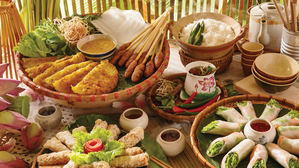 Ẩm thực thăng hoa từ văn hóa địa phương