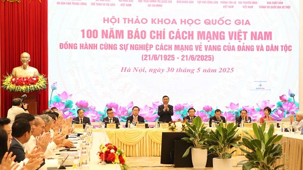 100 năm Báo chí cách mạng Việt Nam đồng hành cùng sự nghiệp vẻ vang của Đảng và dân tộc