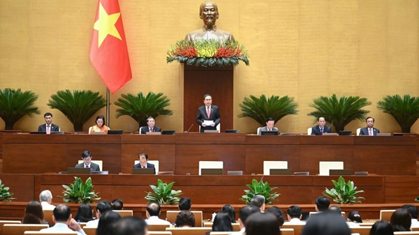 Quốc hội thông qua Nghị quyết sửa đổi Hiến pháp: Kết thúc hoạt động cấp huyện từ ngày 1/7/2025