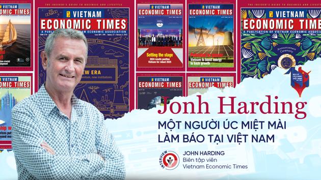Jonh Harding - Một người Úc miệt mài làm báo tại Việt Nam