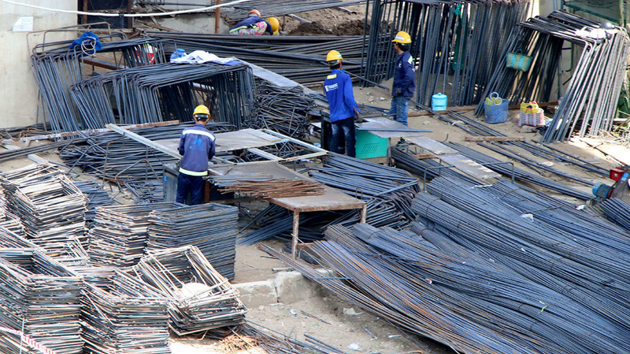 Giá vật liệu xây dựng biến động nhẹ trong tháng 7/2025
