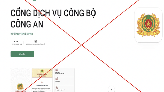 Bộ Công an cảnh báo thủ đoạn lừa đảo cài ứng dụng VNeID giả mạo