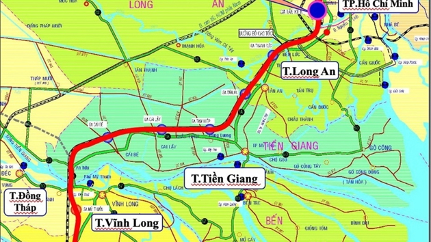 Kiến nghị sớm đầu tư dự án đường sắt cao tốc TP.HCM - Cần Thơ