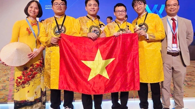 Học sinh Việt Nam giành 4 huy chương vàng tại Kì thi Olympic Hóa học Quốc tế (ICHO)