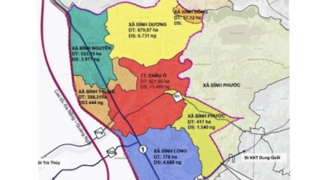 Central Quang Ngai province green-lights master plan for 3,800 ha Chau O urban area