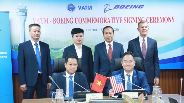 Boeing và VATM hợp tác nghiên cứu nâng cao năng lực quản lý không lưu