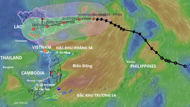 Bộ Xây dựng ra công điện khẩn để triển khai ứng phó bão Wipha