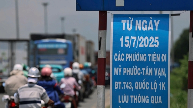 TP.HCM đề ra giải pháp khẩn về tình trạng tắc nghẽn tại giao lộ Tân Vạn sau khi đóng tỉnh lộ 743
