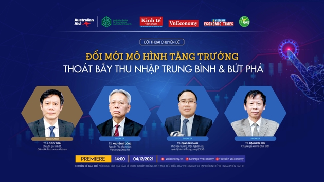 Đổi mới mô hình tăng trưởng kinh tế: Thoát  bẫy  trung  bình  & bứt  phá