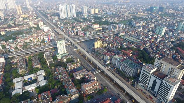 Đến năm 2045, Hà Nội hình thành các chùm đô thị bám các tuyến đường vành đai, metro
