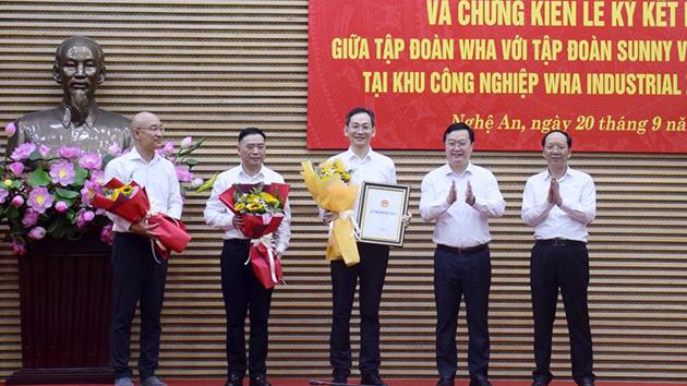 Sunny Group to build electronic components plant in Nghe An