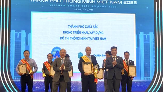 Đà Nẵng lần thứ 4 liên tiếp nhận giải thưởng Thành phố thông minh Việt Nam
