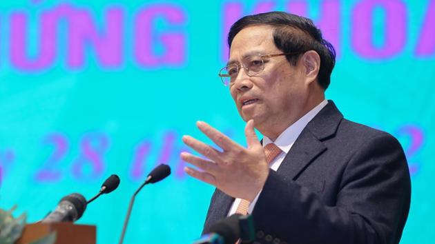 Thủ tướng Phạm Minh Chính: Quyết tâm nâng hạng thị trường chứng khoán Việt Nam từ cận biên lên mới nổi trong năm 2025
