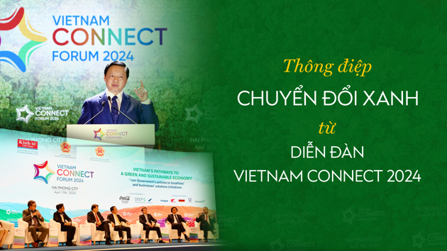 Thông điệp chuyển đổi xanh từ Diễn đàn Vietnam Connect 2024