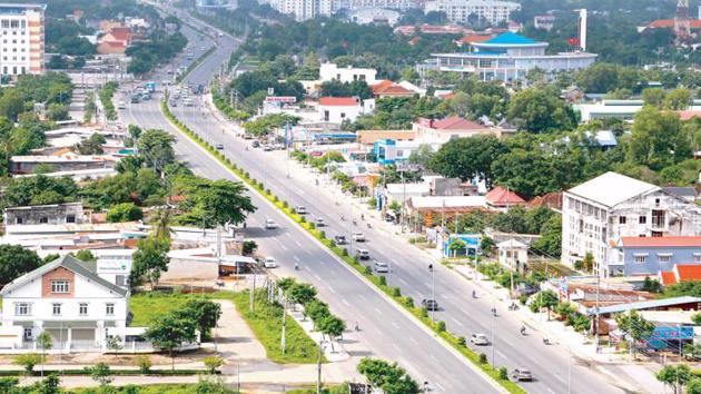 Phu My Town in southern Ba Ria-Vung Tau Province upgraded to city