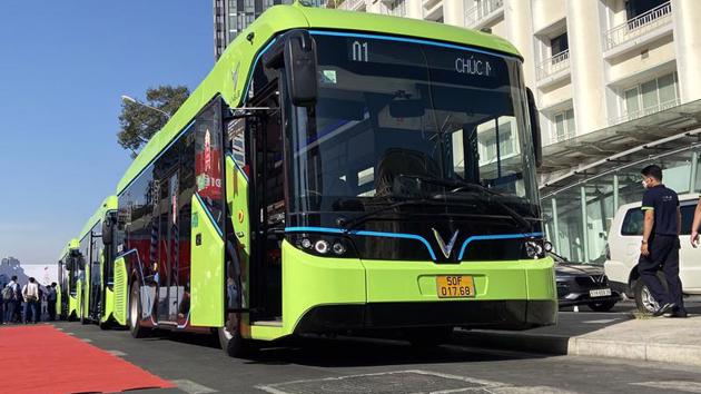 Electric bus route planned to connect Da Nang and Hue