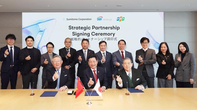 FPT partners with Sumitomo Corporation and SBI Holdings to develop AI