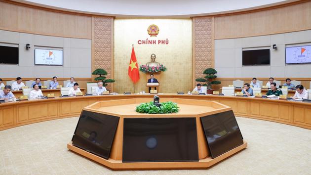 Government's regular monthly meeting of April held