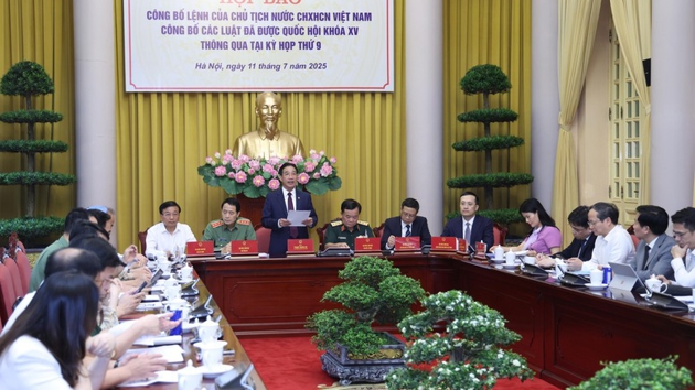 Some 18 new laws announced