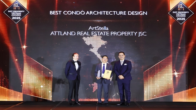 ArtStella nhận giải "Dự án căn hộ có thiết kế kiến trúc đẹp nhất Việt Nam 2025"