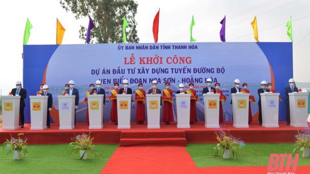 Read more about the article Khởi công tuyến đường bộ ven biển hơn 2.200 tỷ, đưa Thanh Hóa sớm trở thành cực tăng trưởng mới