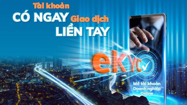 Mở tài khoản doanh nghiệp trực tuyến xác thực điện tử ngay trên website Sacombank