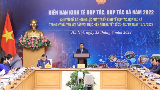 Read more about the article Thủ tướng chủ trì Diễn đàn kinh tế hợp tác, hợp tác xã năm 2022