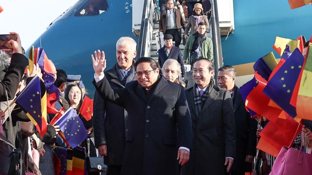 Read more about the article Thủ tướng kết thúc tốt đẹp chuyến công tác châu Âu dự Hội nghị Cấp cao ASEAN-EU và thăm 3 nước