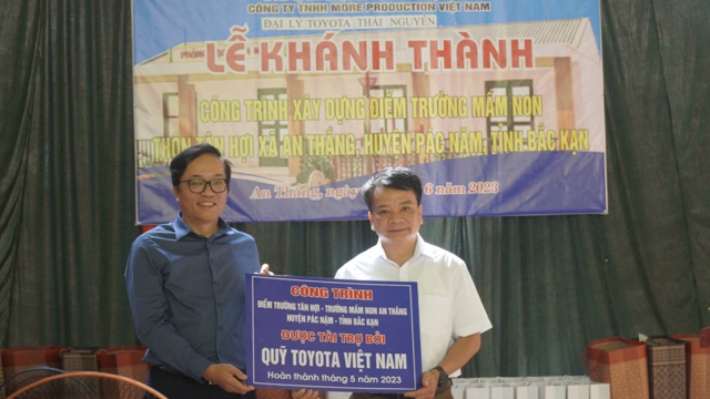 Toyota Vietnam Foundation helping build schools in remote areas in Bac ...