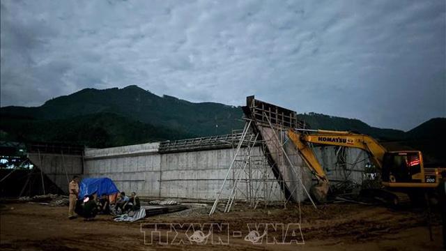 Sập hầm chui dự án cao tốc Tuyên Quang - Hà Giang, 1 người tử vong