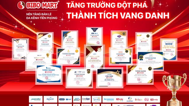 Bibo Mart nhận “cơn mưa” giải thưởng vào quý 3/2024