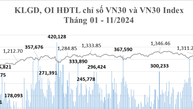 Tháng 11, hợp đồng tương lai Trái phiếu chính phủ tiếp tục không có giao dịch