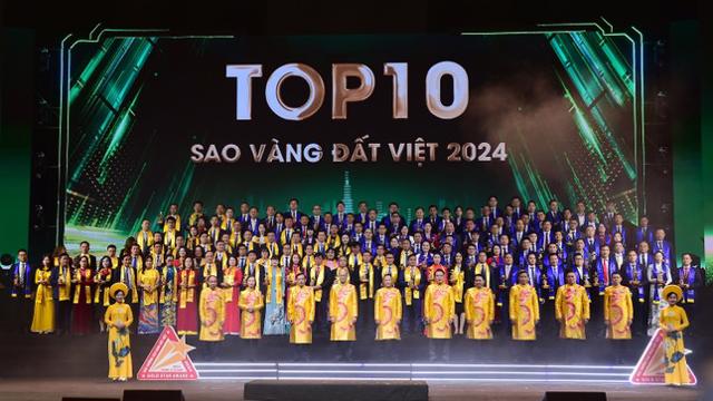 200 doanh nghiệp đoạt giải Sao Vàng đất Việt 2024 có tổng tài sản khoảng 8 triệu tỉ đồng