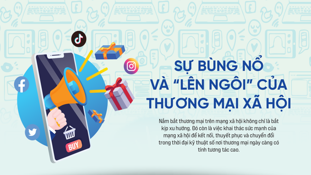 Sự bùng nổ và “lên ngôi” của thương mại xã hội