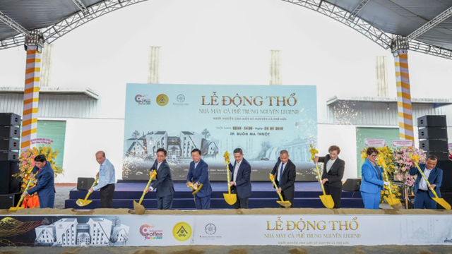 Construction of largest coffee production facility in Asia starts