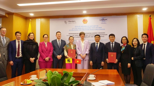 Cooperation in maritime the between Vietnam and Belgium boosted
