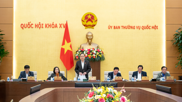 Ủy ban Thường vụ Quốc hội sẽ cho ý kiến về việc sửa Hiến pháp và sắp xếp bộ máy hành chính