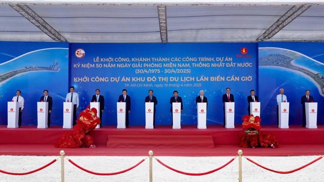 Construction begins on 2,870 ha Can Gio Coastal Urban project