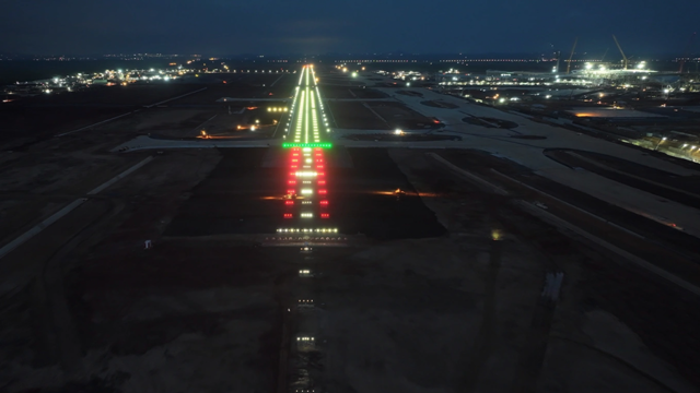 Long Thanh airport's runway complete